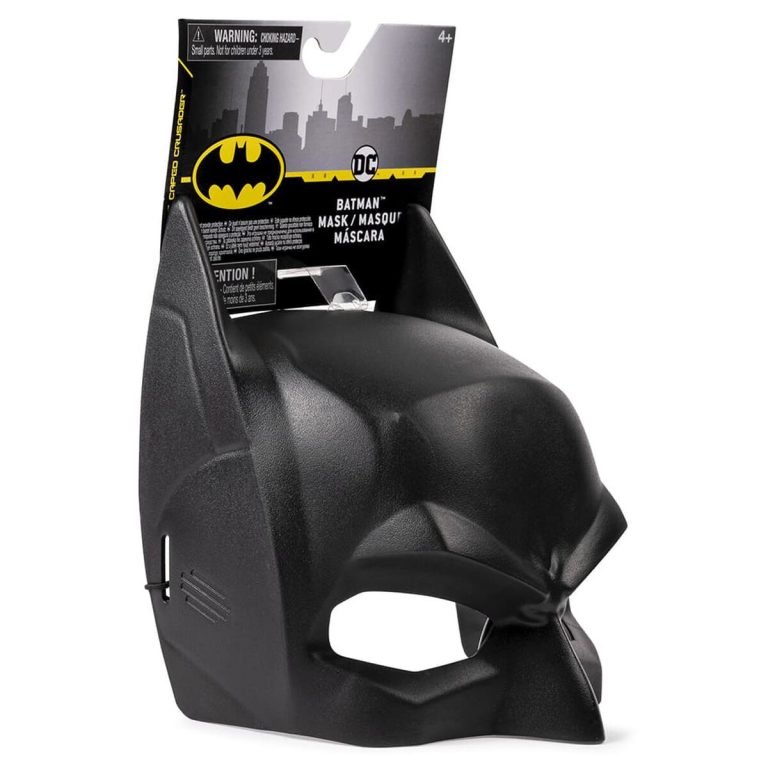 Mascara Batman plástico rígido libre de BPA DC Comics - Imagen 2