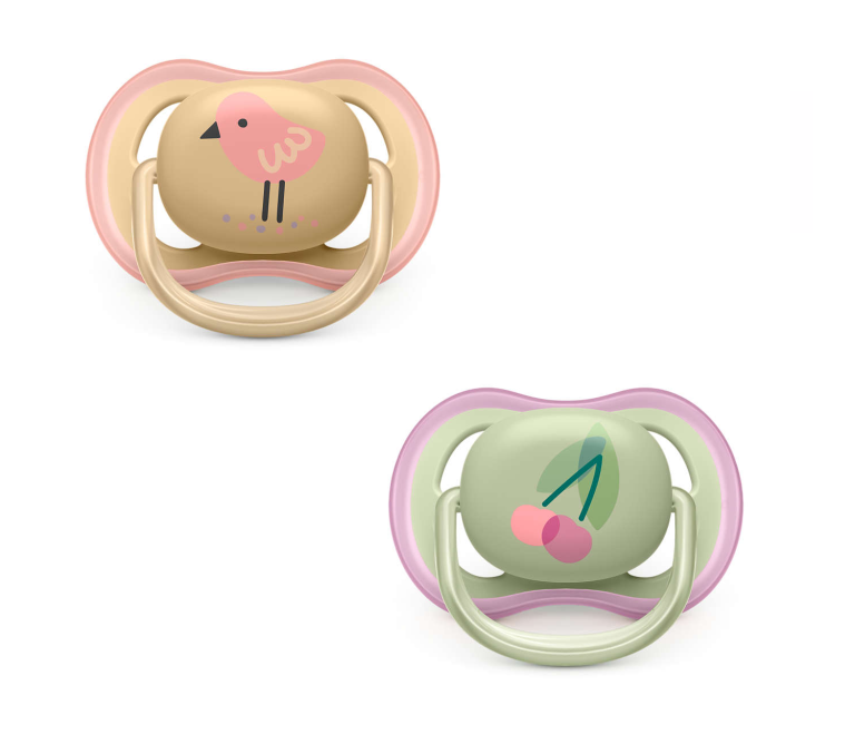 Set Avent 9pzs mamaderas-cucharas-chupetes Cereza - Imagen 7