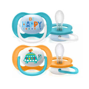 Chupete Ultra Air Collection,  Happy/tortuga 6-18m