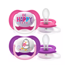Chupete Ultra Air Collection,  Happy/Pinguino 6-18m