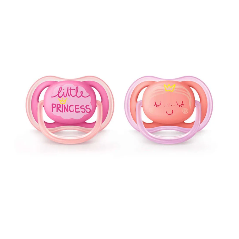 2 Chupetes Ultra Air de 6 a 18 meses Avent SCF343/22 