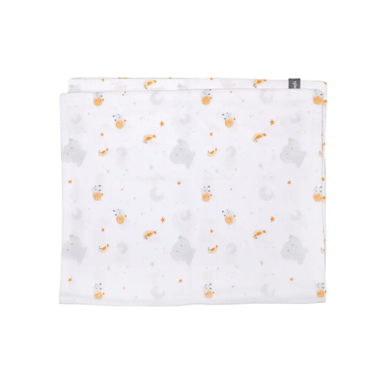 Cuna Colecho Lora Essential Grey + Juego sabanas jirafa - Imagen 12