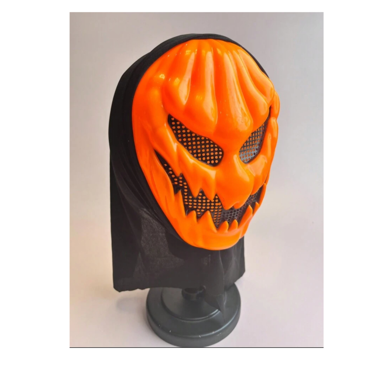 Pack 2 Mascaras Dracula y Calabaza  Halloween libre de BPA - Imagen 4