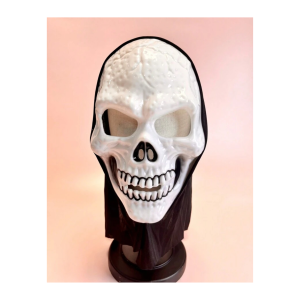Mascara Calavera Blanca Halloween libre de BPA
