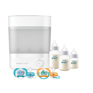 Pack Avent Esterilizador  Mamaderas y Chupetes 6-18m