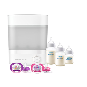 Pack Avent Esterilizador  Mamaderas y Chupetes 6-18m