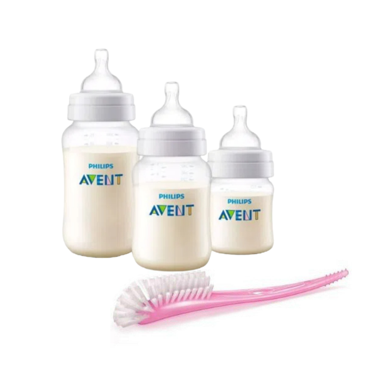 Esterilizador Philips Premium + 3 mamaderas + cepillo higienizador Rosa - Imagen 4