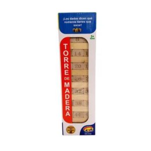 Jenga Juego torre de madera Toyng