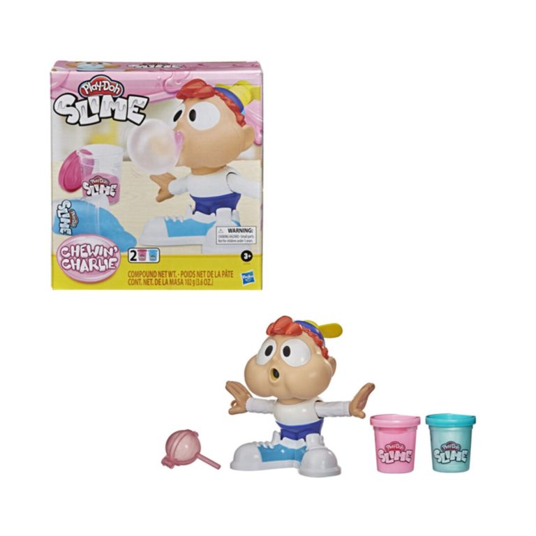 Juego de Burbujas Hasbro  Play-Doh Slime Chewin' Charlie Slime - Imagen 3