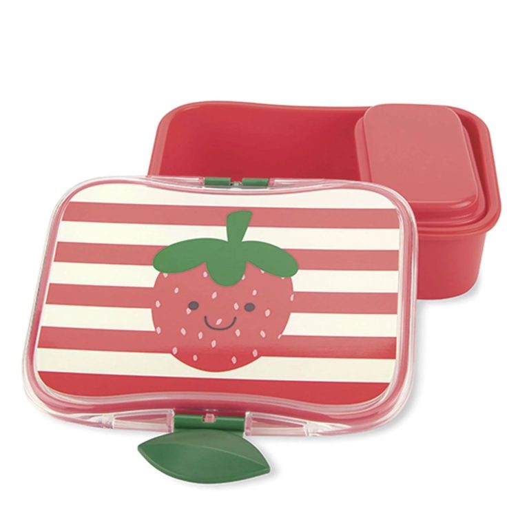 Pack Tupper de Alimento Zoo Fresas más Set 3 Tenedores - Imagen 3