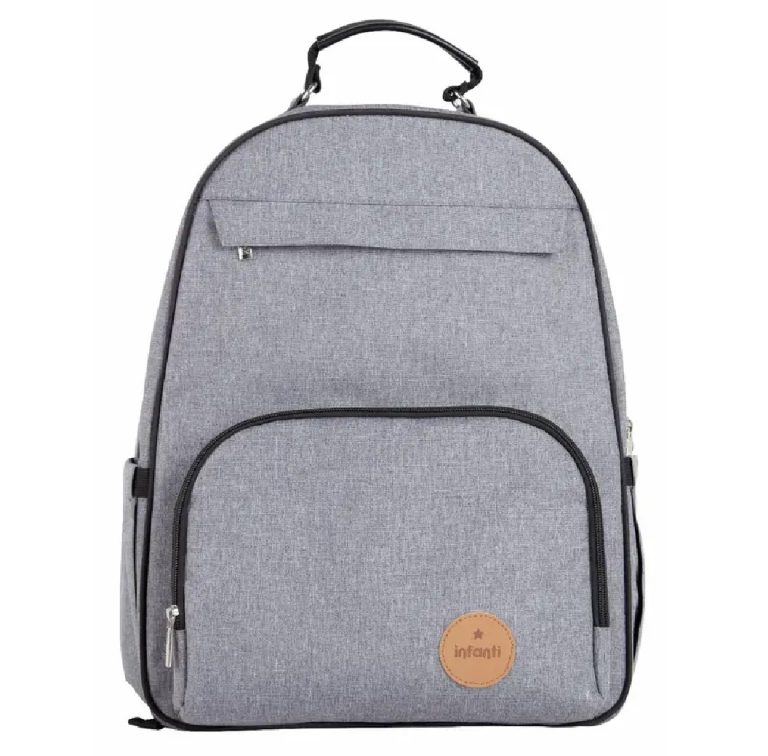 MOCHILA MATERNAL OAK GRIS Infanti