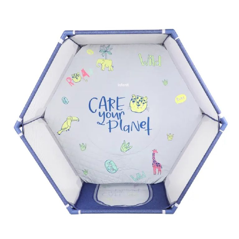 CORAL INFANTI PLAYING CENTER CARE FOR YOUR PLANET GRIS - Imagen 7