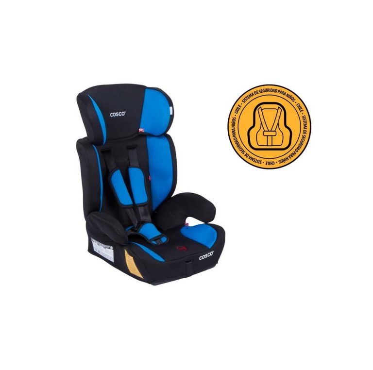 SILLA AUTO BUTACA HANGAR BLUE COSCO MAS ESPEJO Y ALMOHADILLA - Imagen 6