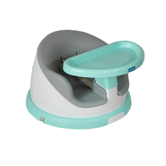 SILLA DE COMER PORTÁTIL & GIRATORIA I-TWIST TURQUESA Infanti