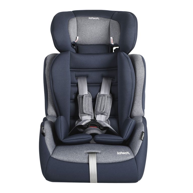 SILLA AUTO BUTACA GRAND PRIX NAVY MÁS LETRERO BABY ON BOARD - Imagen 4