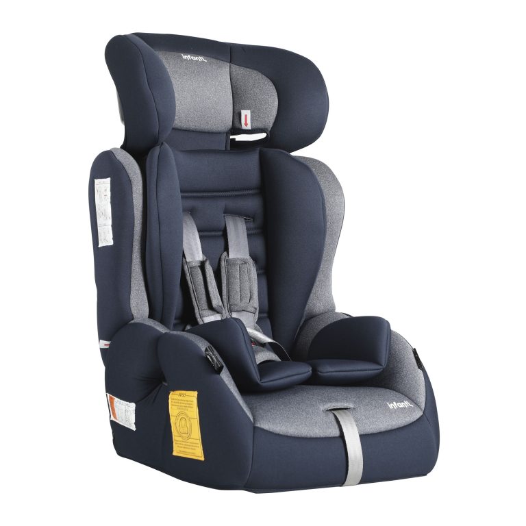 SILLA AUTO BUTACA GRAND PRIX NAVY MÁS LETRERO BABY ON BOARD - Imagen 5