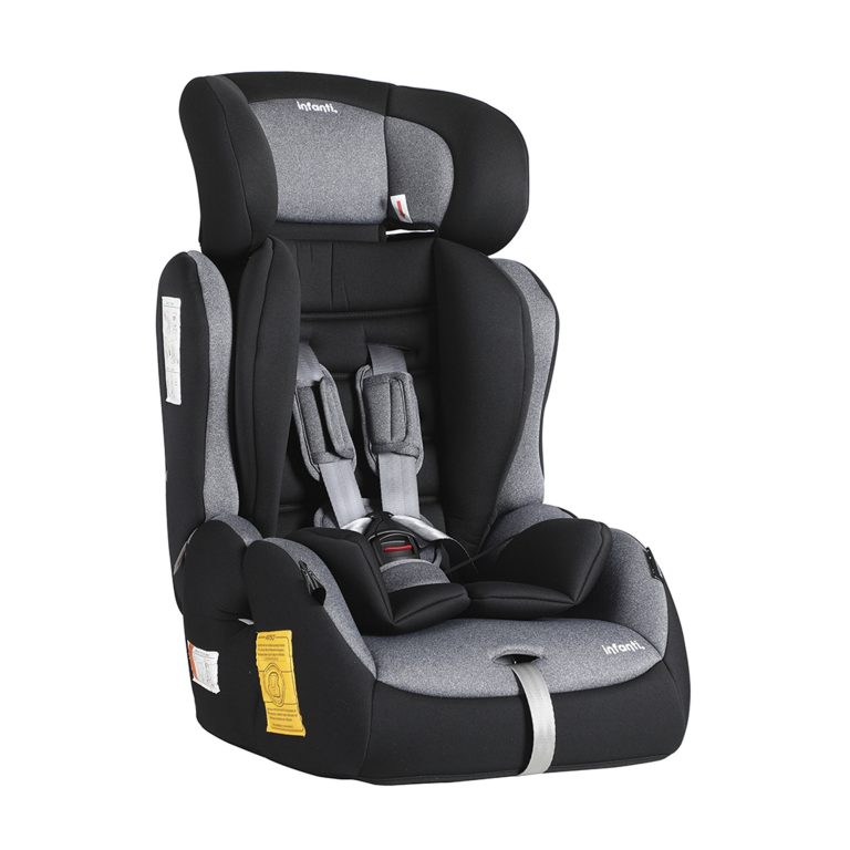 SILLA AUTO BUTACA GRAND PRIX NEGRO MÁS LETRERO BABY ON BOARD - Imagen 2
