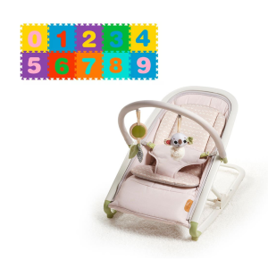SILLA NIDO ROCKER BOHO CHIC 2 EN 1 MÁS PUZZLE GOMA 10 PIEZAS