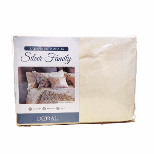 Juego Sábanas Doral Silver Family Microfibra Estampada - Imagen 13