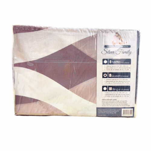 Juego Sábanas Doral Silver Family Microfibra Estampada - Imagen 10