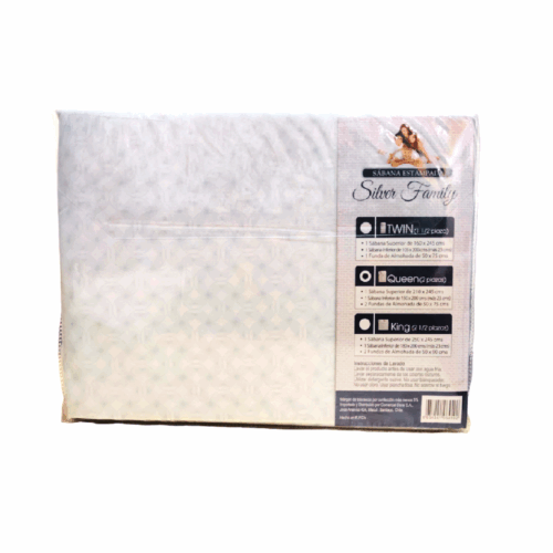 Juego Sábanas Doral Silver Family Microfibra Estampada - Imagen 6