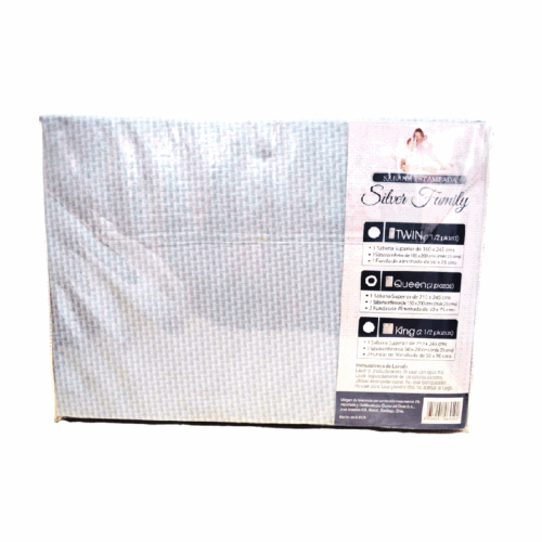Juego Sábanas Doral Silver Family Microfibra Estampada - Imagen 7