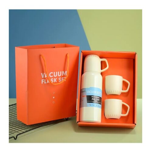 Set super lonchera Tupper + termo con 3 tasas Blancas + 3 cucharas - Imagen 2