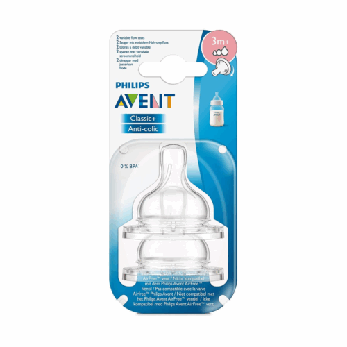 Set mamadera anti-colic 125 ML+260ML+330 ML + 2 Tetinas 3m+ - Imagen 3