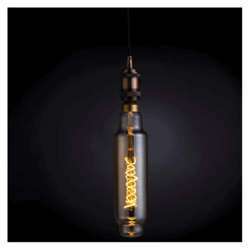 Ampolleta LED filamentos E27 4W luz cálida tipo Tubo - Imagen 4