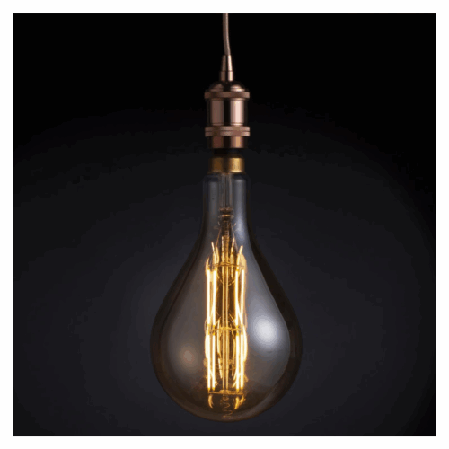 Ampolleta LED filamentos E27 4W luz cálida tipo Gota - Imagen 7