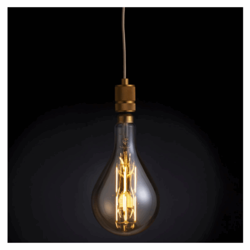 Ampolleta LED filamentos E27 4W luz cálida tipo Gota - Imagen 5