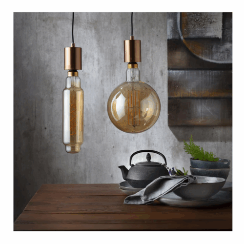 Ampolleta LED filamentos E27 4W luz cálida tipo Tubo - Imagen 6