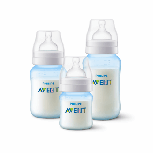Set 10 Vasos de almacenamiento 0m+ 180ml + Set de 3 mamaderas Blue - Imagen 7