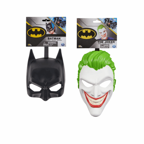 Set 2 mascaras Archienemigos Guasón y Batman - Imagen 3