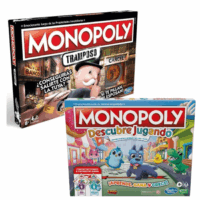 Pack x2 Monopoly Tramposos y Descubre jugando gaming