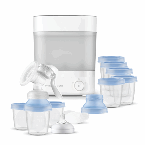 Esterilizador Premium extractor y Vasos de almacenamiento