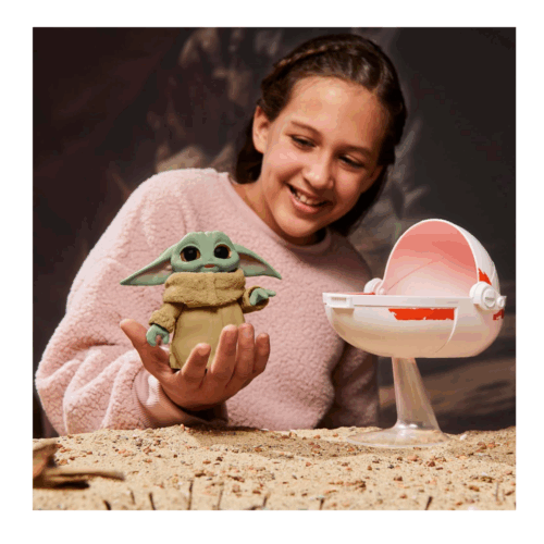 The mandalorian Baby Yoda animatronico Hasbro - Imagen 5
