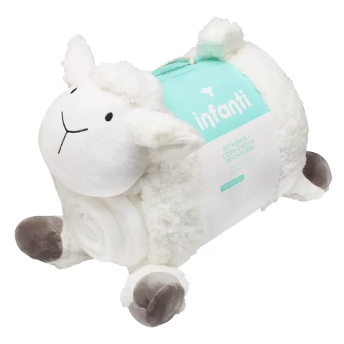 Cuna Colchón Antireflujo Playard Always Together, Manta Oveja y Regalo - Imagen 4