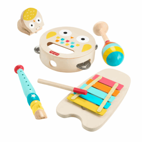 Set Musical Fisher-Price , juego creativo, 6 piezas de madera - Imagen 5
