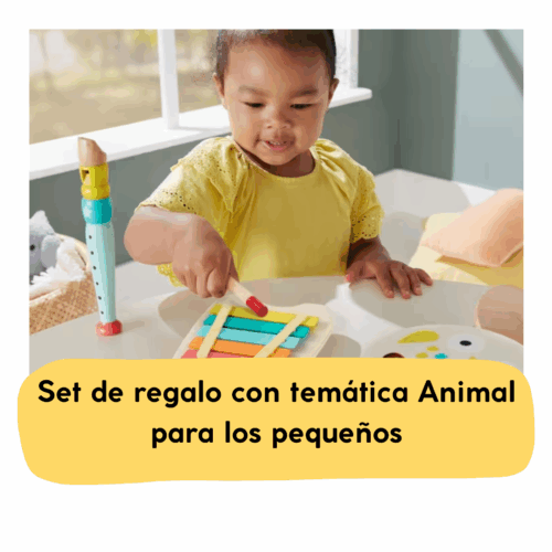 Set Musical Fisher-Price , juego creativo, 6 piezas de madera - Imagen 4
