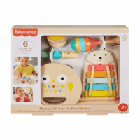 Set Musical Fisher-Price , juego creativo, 6 piezas de madera