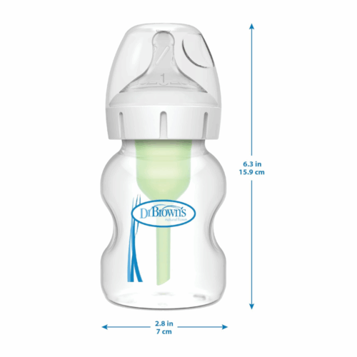 Pack Mamadera Anticólico Boca Ancha 150 - 270ml libre de BPA - Imagen 5