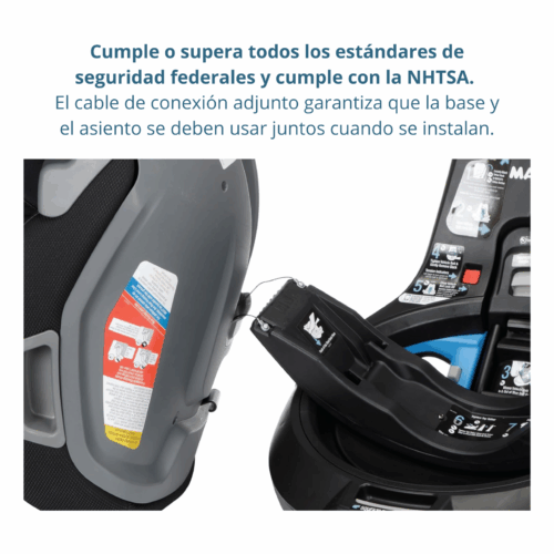 Silla de Auto Convertible Emme 360° Maxi Cosi Negro - Imagen 14