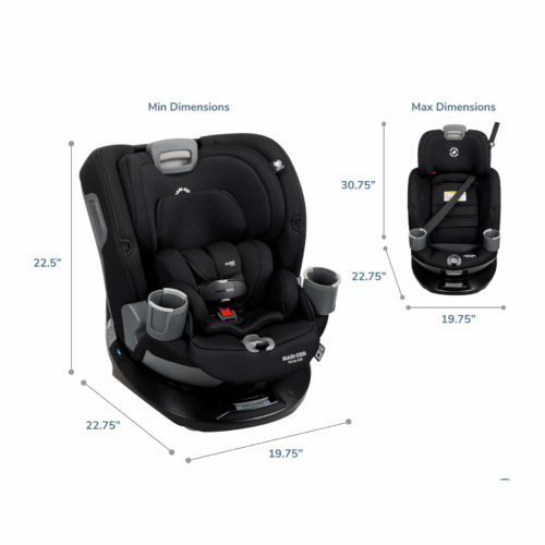 Silla de Auto Convertible Emme 360° Maxi Cosi Negro - Imagen 8
