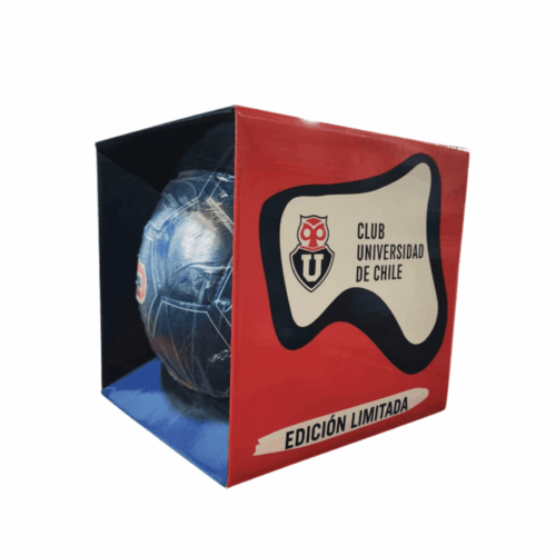 Balón Pelota Universidad de Chile premium Azul - Imagen 4